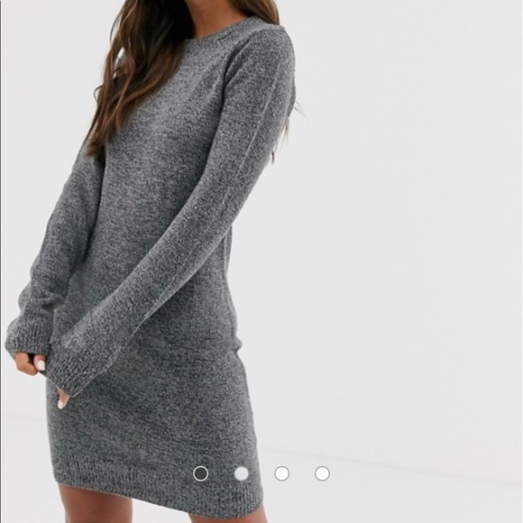 ASOS Dresses & Skirts - ASOS Sweater Dress XS Gray ASOS Dresses & Skirts - ASOS Sweater Dress XS Gray